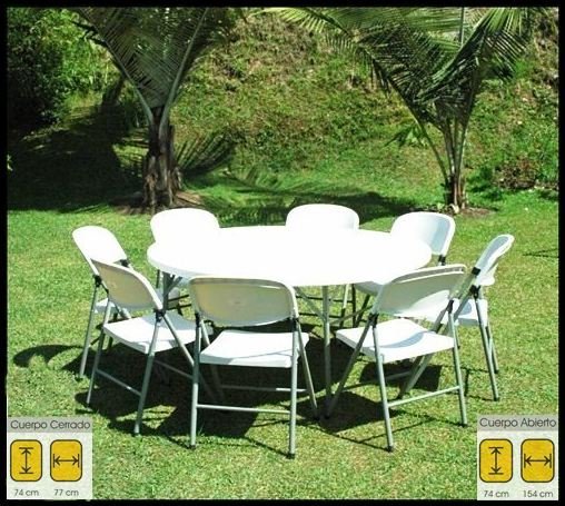 Mesa Banquetera plegable
